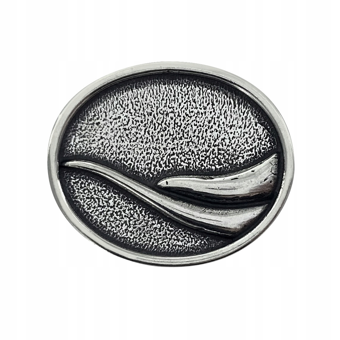 Masivní Oválná Brož Do Saka Ze Stříbra 925