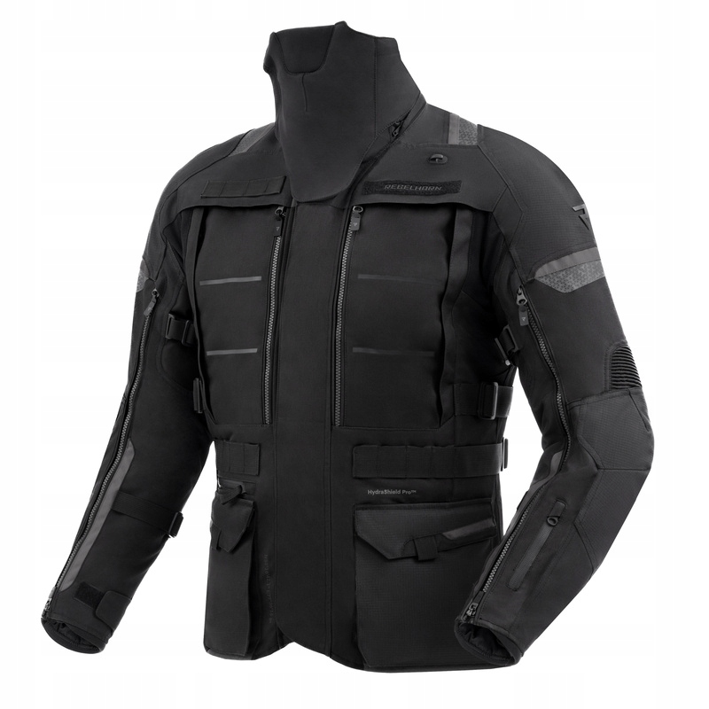 Textilná Motocyklová Bunda Rebelhorn Cubby 5 Čierna 3XL