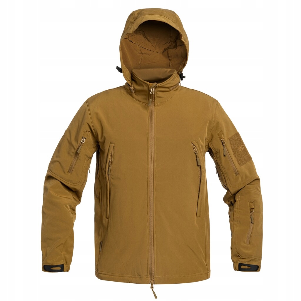 Kurtka z kapturem Highlander Forces Tactical Softshell Tan XL