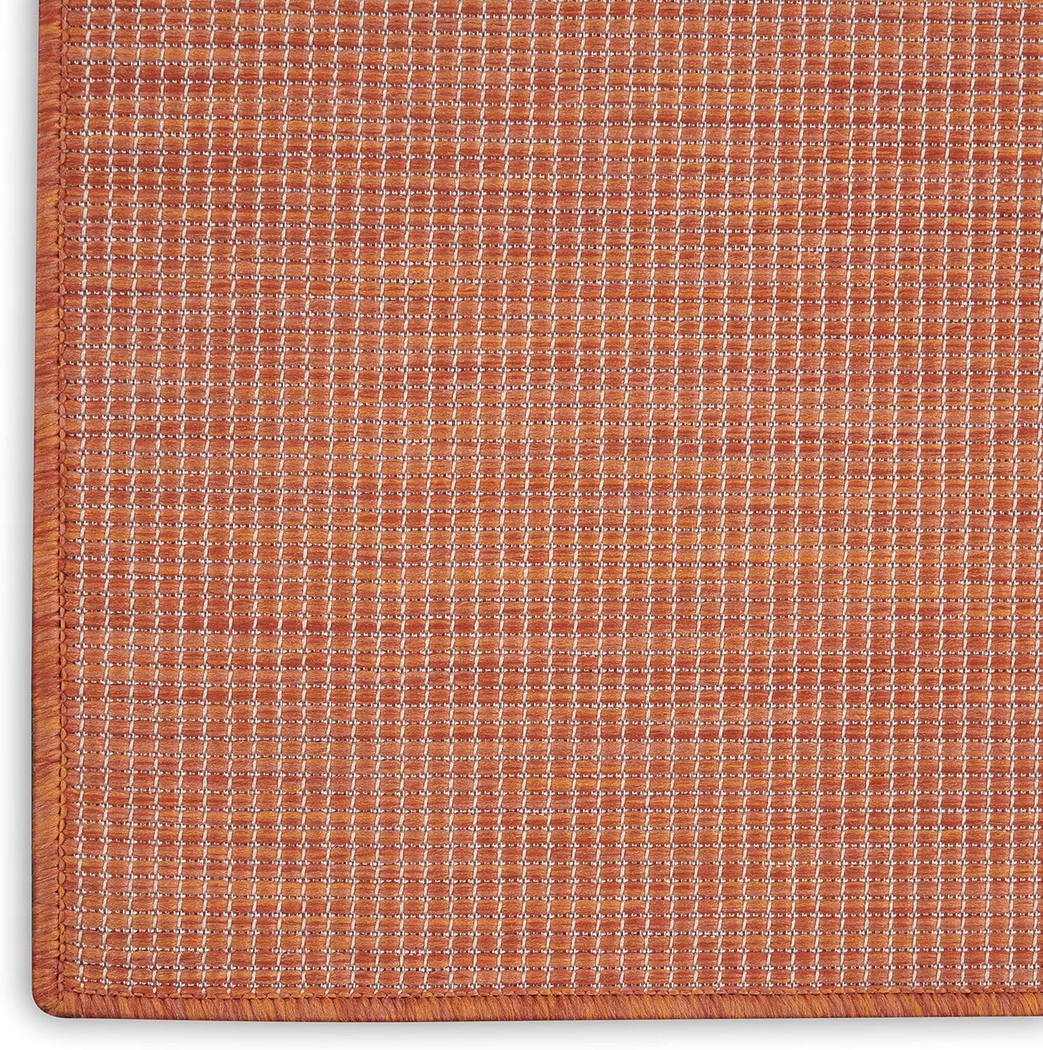 Nourison Postiano Koberec 152x203CM Terakota Červený Na Balkon Terasu