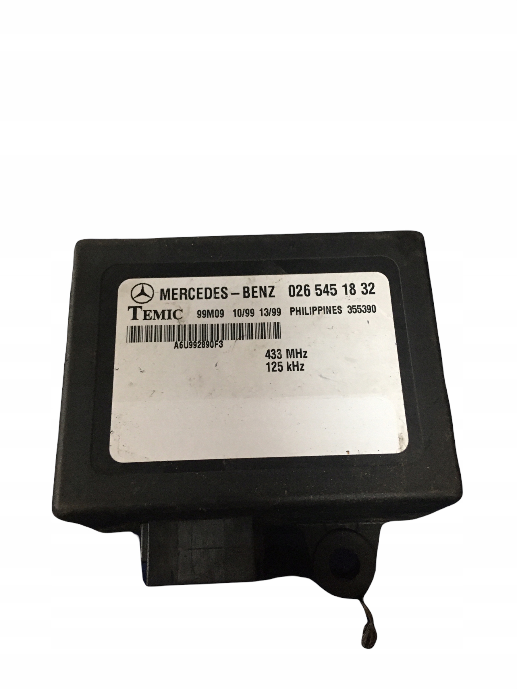 A0265451832 - МЕРСЕДЕС ВИТО В-638 ВОДИТЕЛЬ ИММО 0265451832