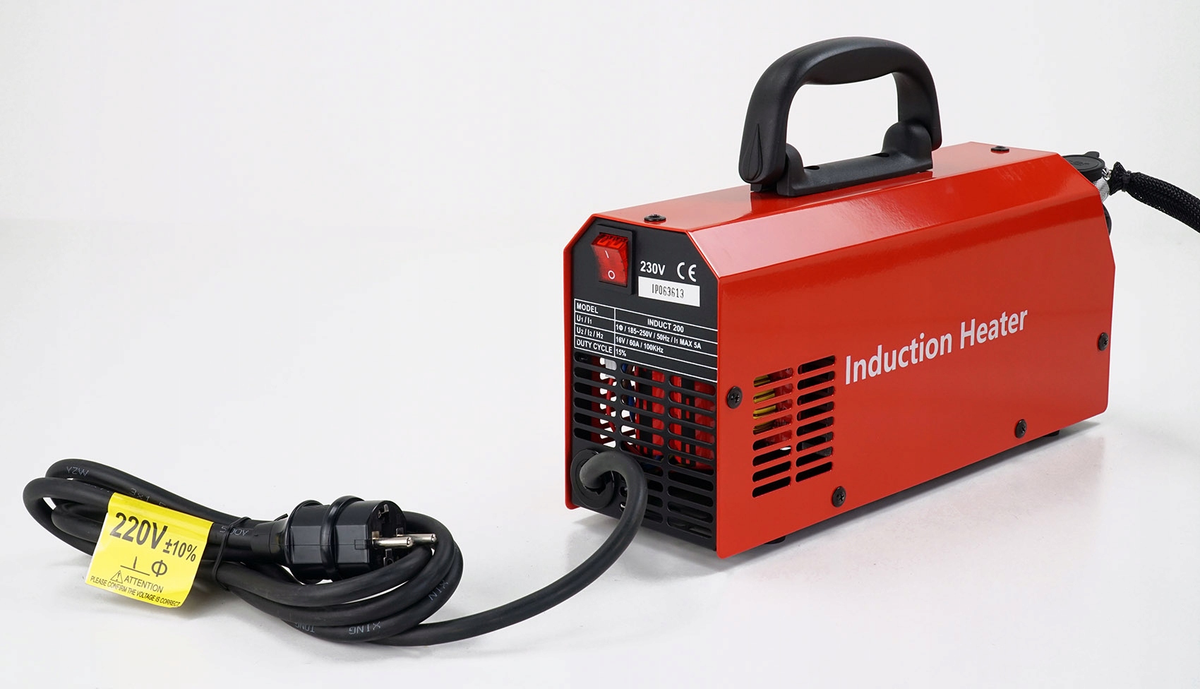 Podgrzewacz Indukcyjny Weldman nagrzewnica 230V Producent code Weldman INDUCT 200 RSW1