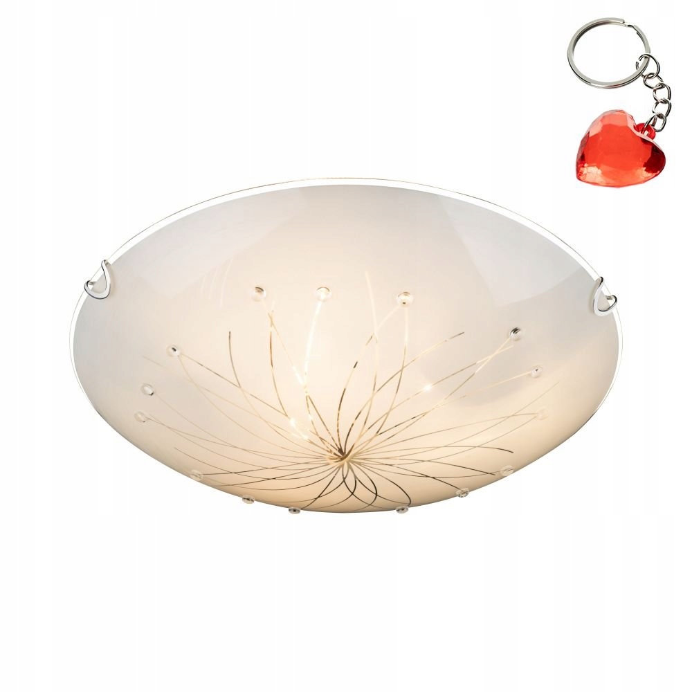 Stropní Svítidlo do obývacího pokoje 3xE27 60W skleněný 40 cm Calimero I 40402-3 Globo