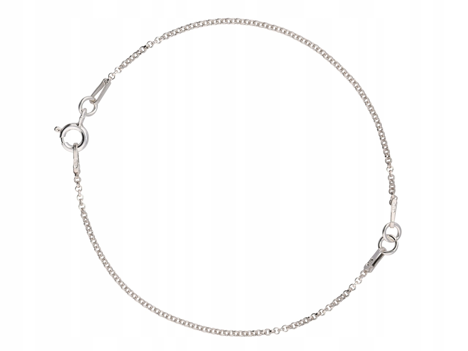 

Bransoletka łańcuszek celebrytka srebro 925 mocna