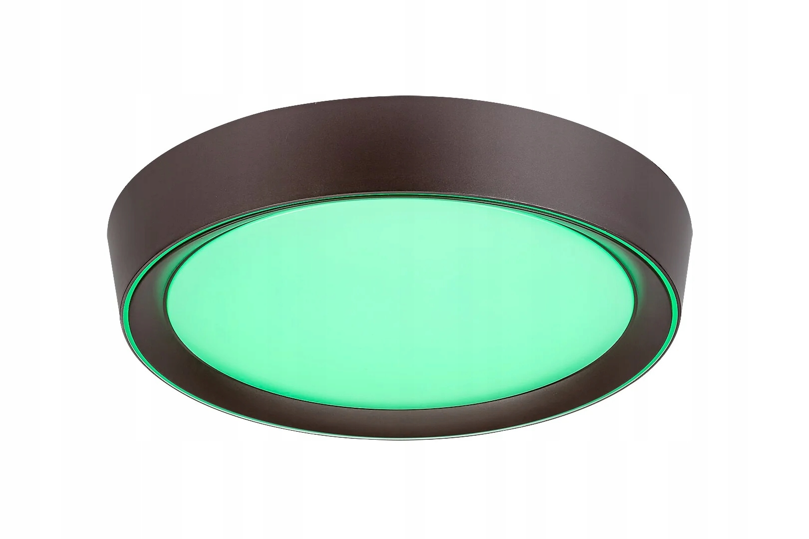 Stropné Svietidlo Rgb s diaľkovým ovládaním 41 cm Led 24W Hnedý okrúhly Mokka 2987 Rabalux