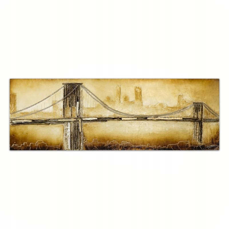 Obraz 3D Loft Most 160x55 cm