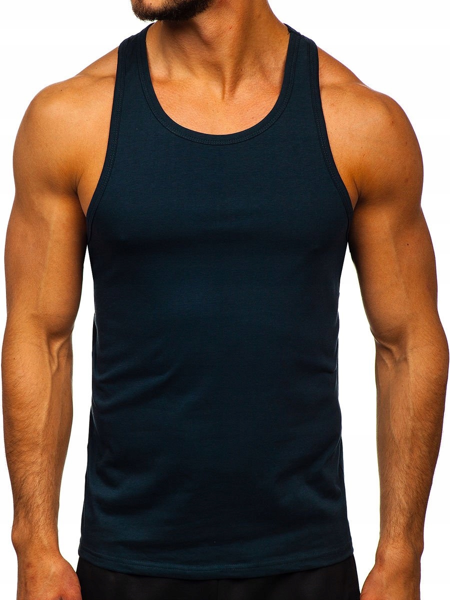 

Koszulka Tank Top Męska Granatowa 99002 DENLEY_2XL