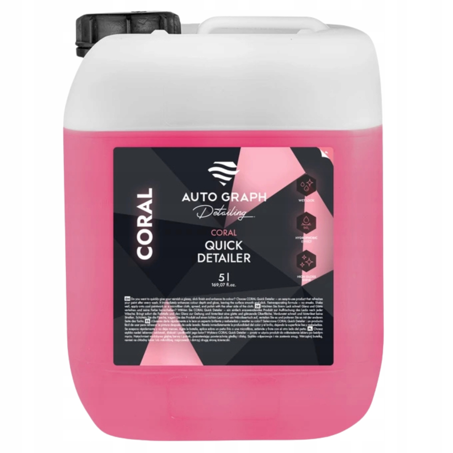 Auto Graph Coral Quick Detailer 5L szybki Qd
