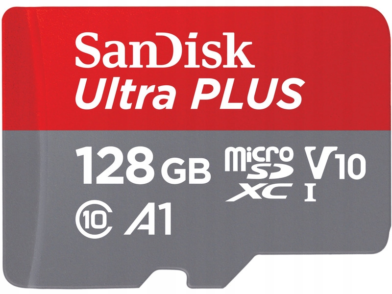Karta pamięci Sandisk Ultra Plus microSDXC 128GB Adapter