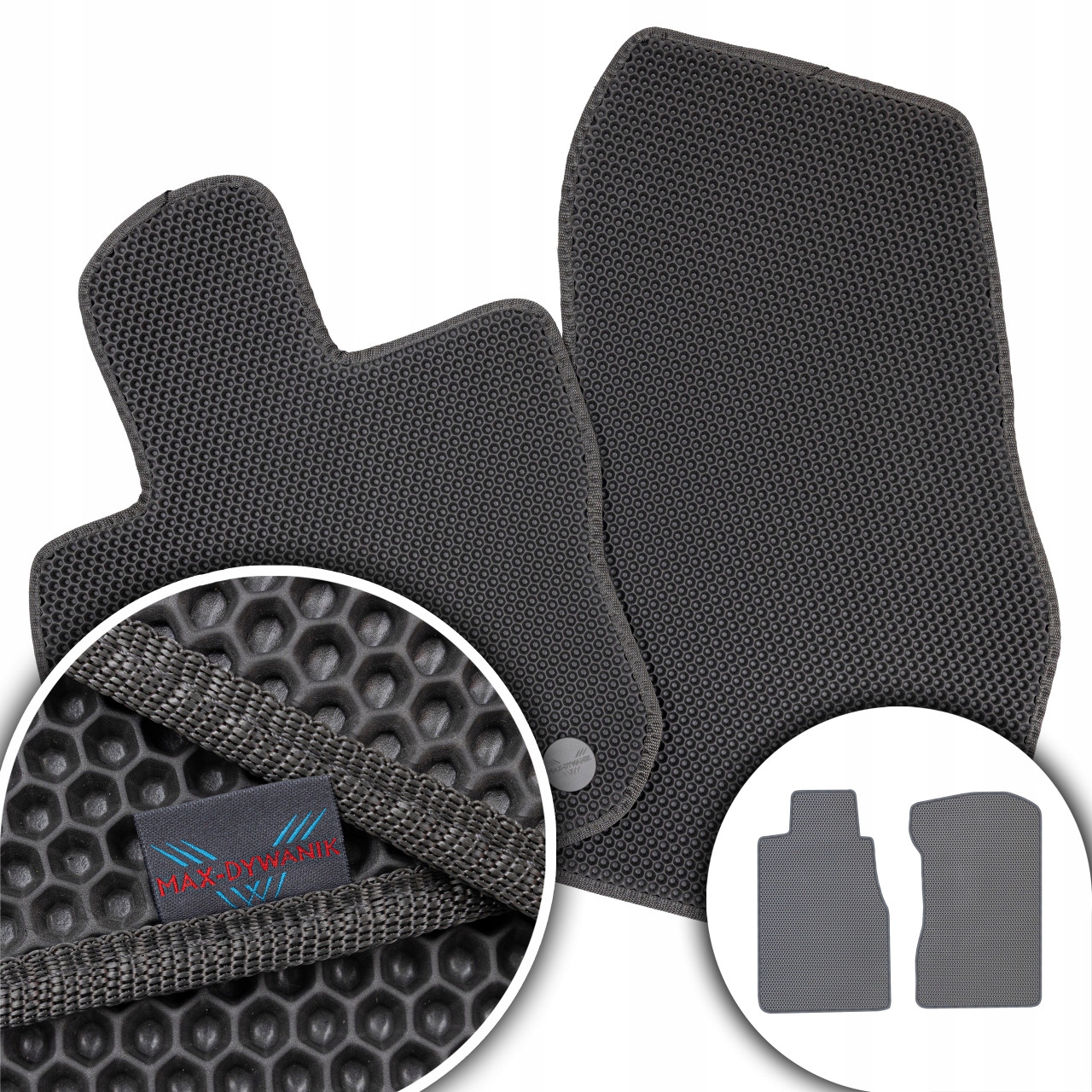 Mazda MX-5 I 1989-1997 Koberce Eva Eternity Šedé Honey