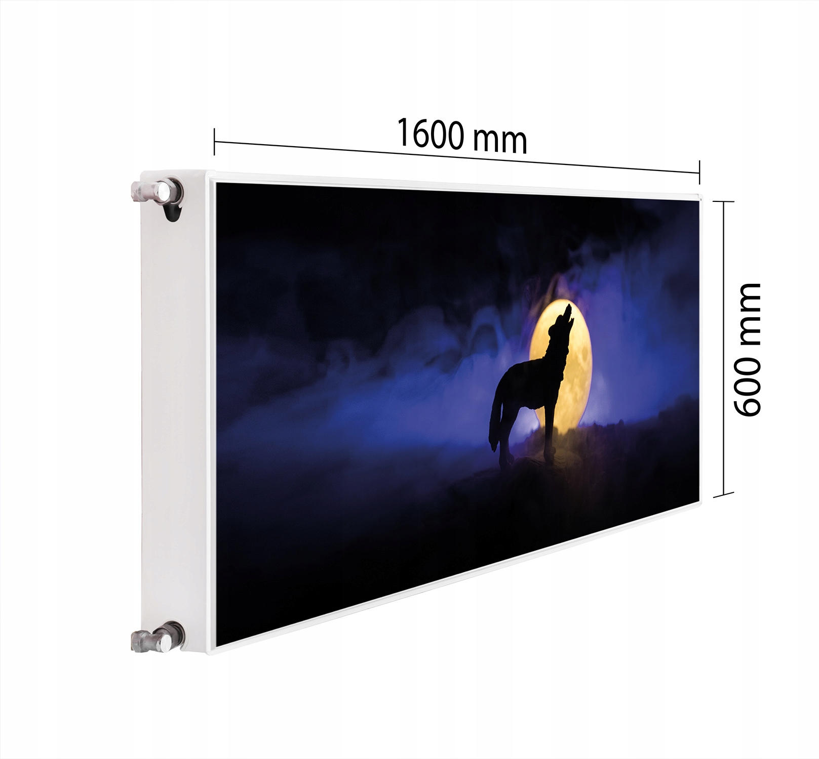 Magnetická Krytka Na Radiátor 160x60 Vlk Mata Magnet