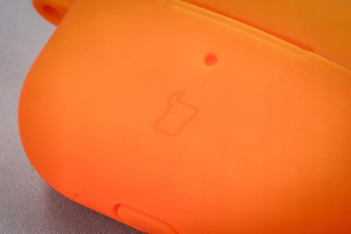 Silikonowa obudowa na słuchawki Bizon do AirPods Pro 2, wsuwka, case, etui Model Headphone Clear