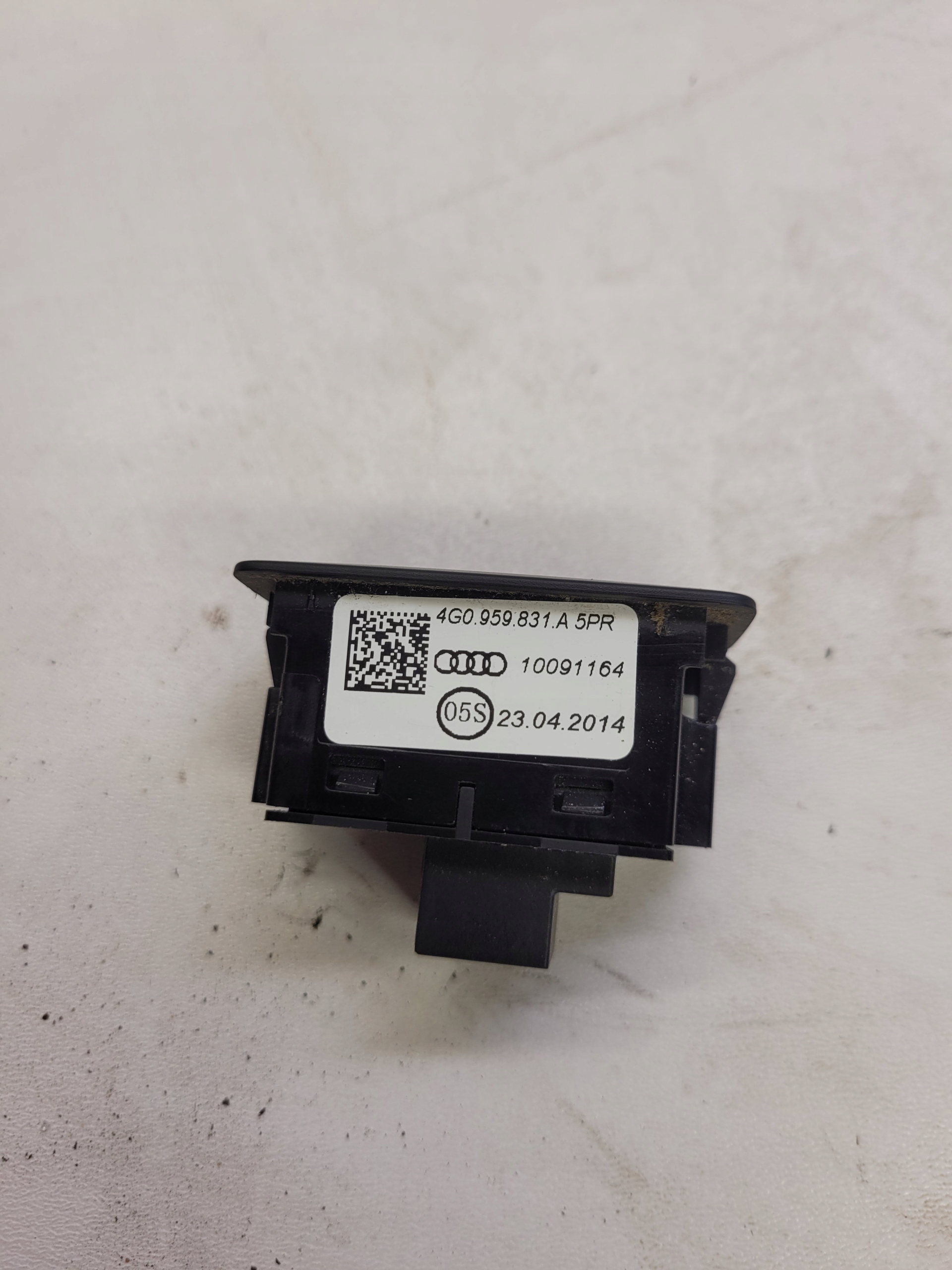 opening control switch bonnet AUDI A4 A5 4G0959831A