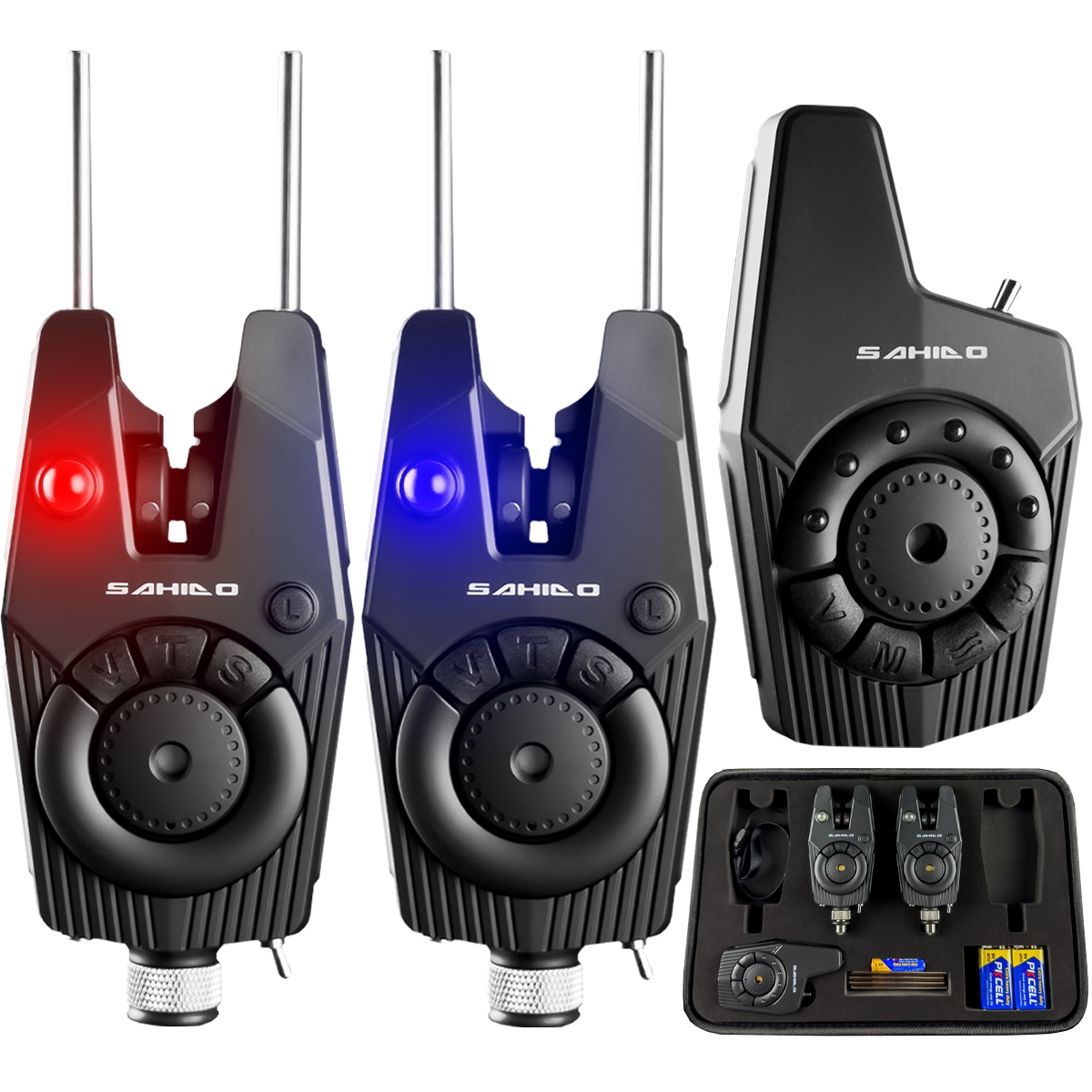 Zestaw Sygnalizatorów Brań Z Centralką Sahido Signal Core Pro 2+1 Led Rgb