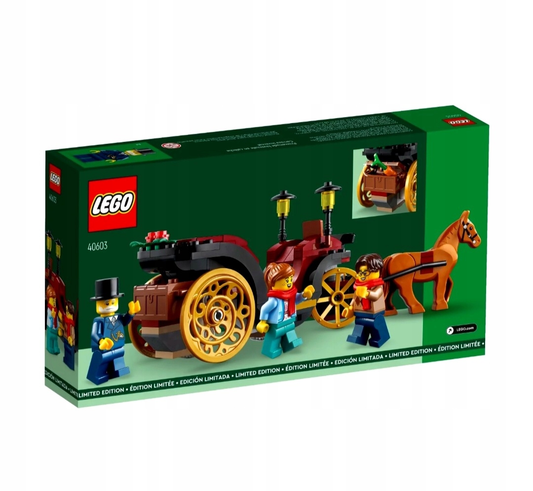 LEGO Creator 40603 Zimowa przejażdżka powozem Marka LEGO