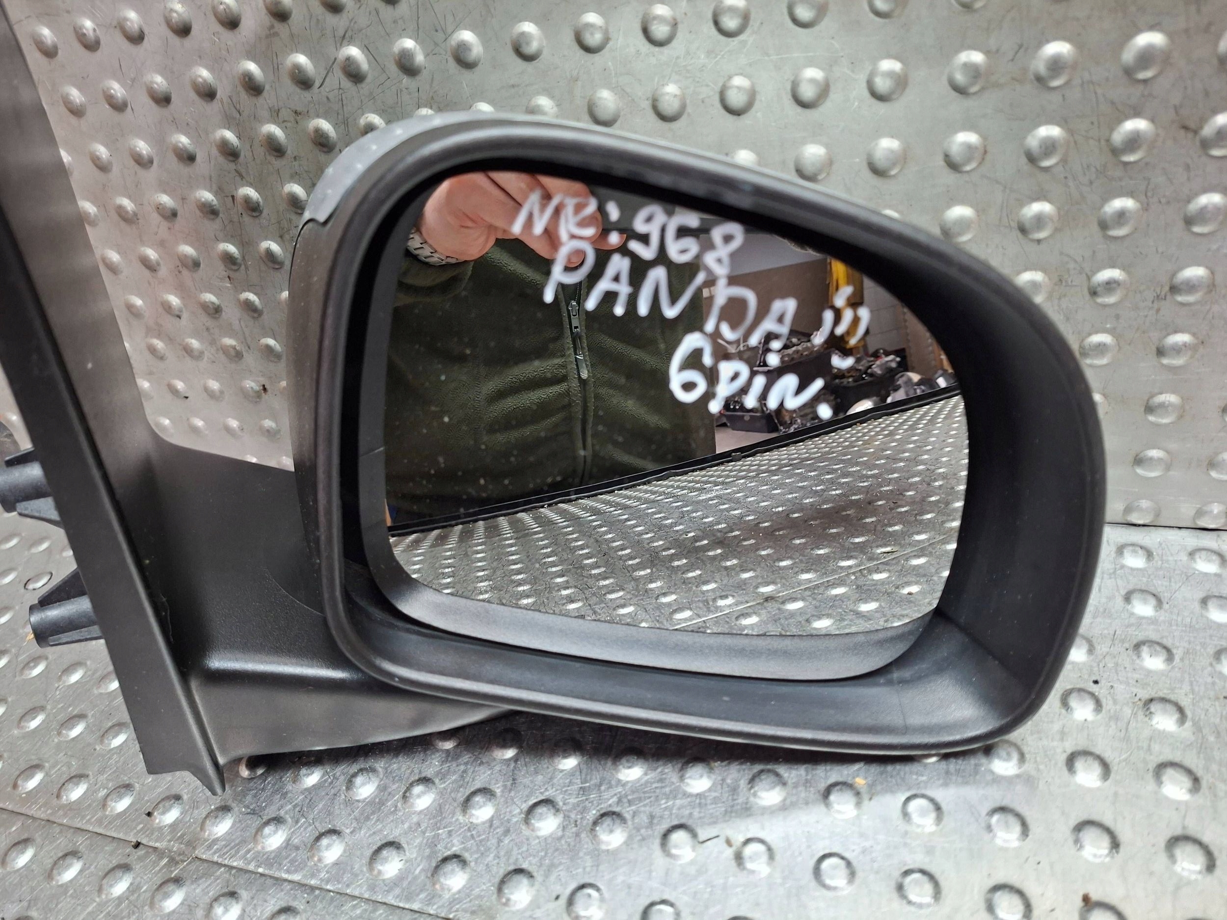 mirror exterior right 6 PIN FIAT PANDA III 2012