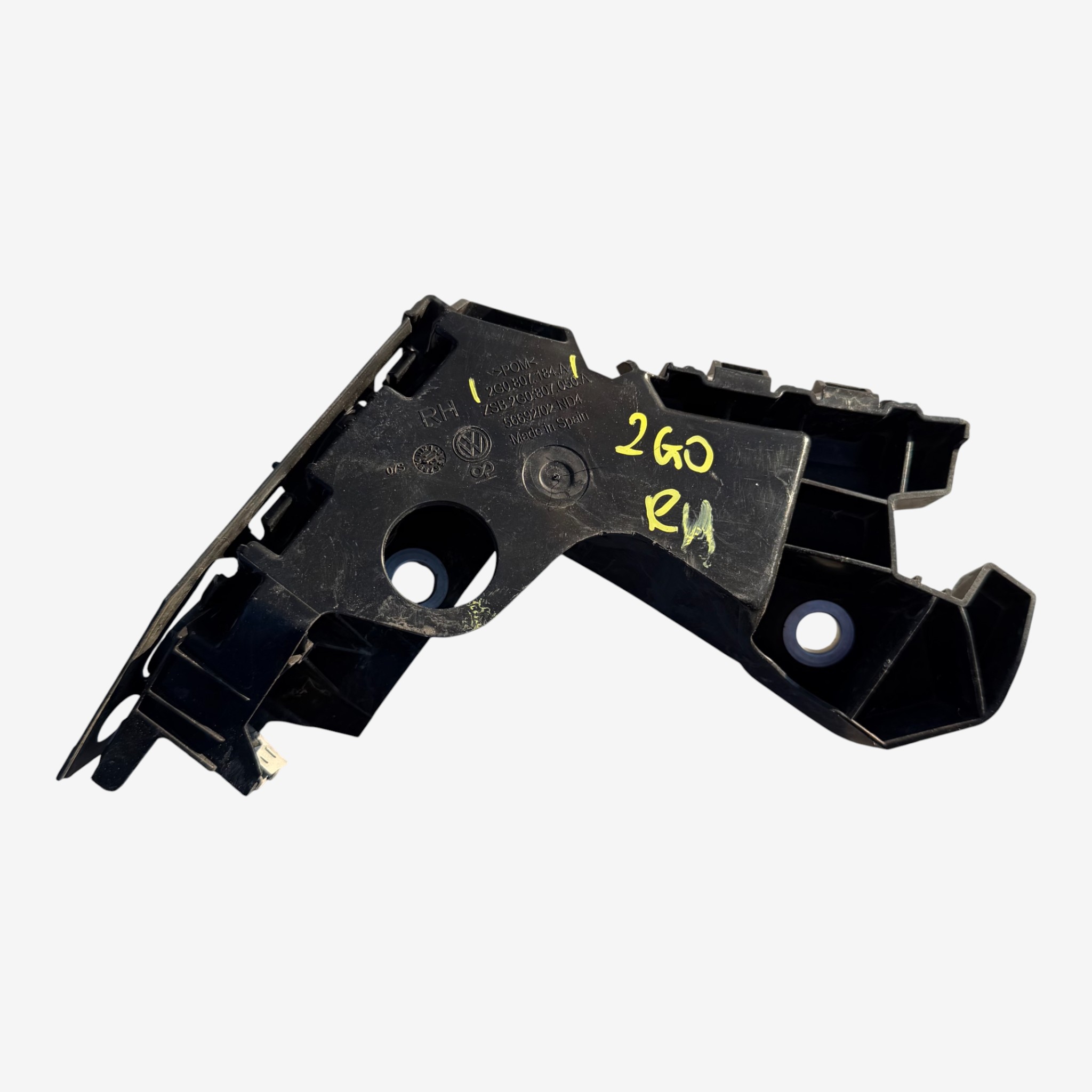support holder console VW VOLKSWAGEN POLO VI front right 2G0807184A