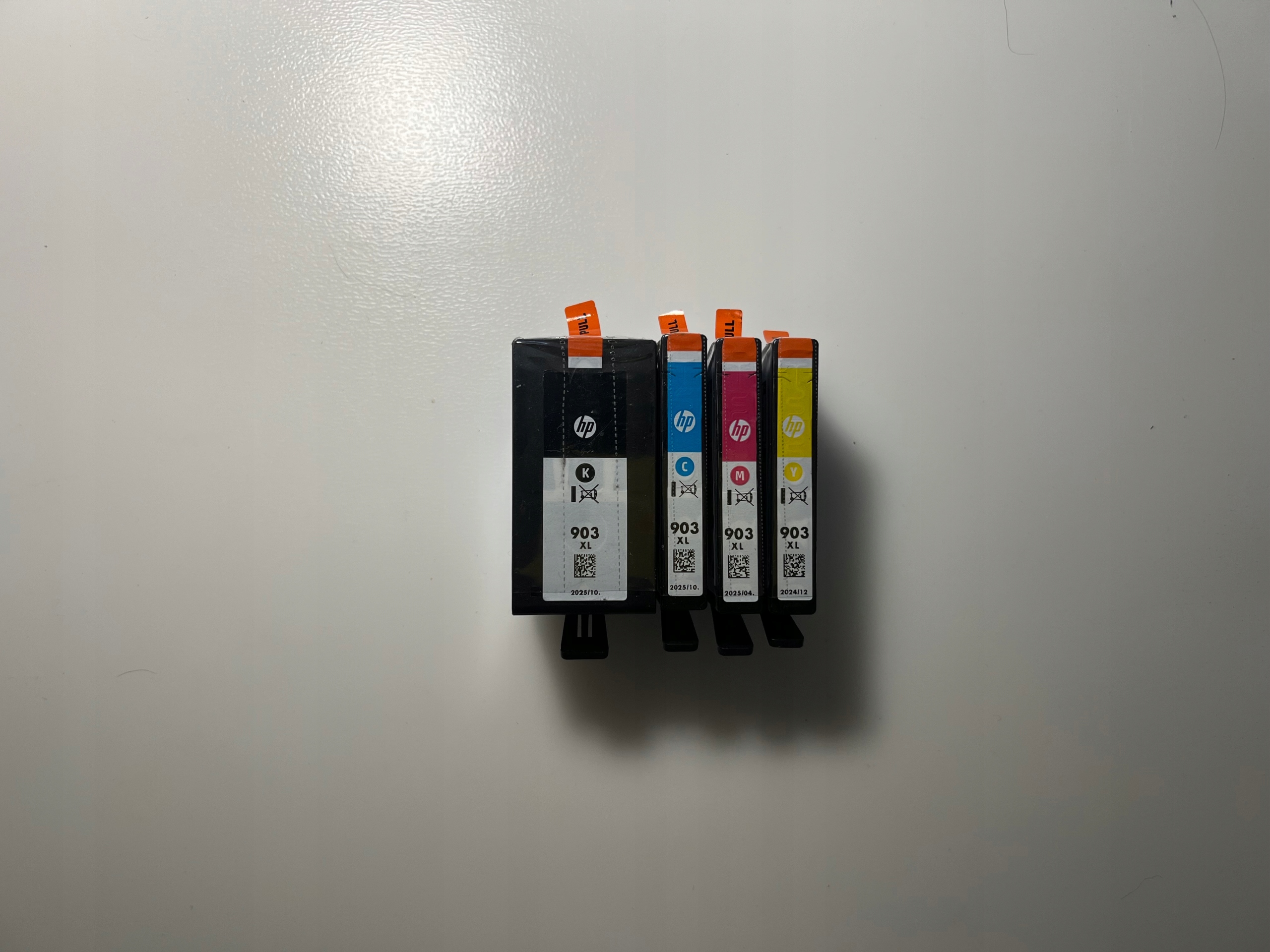 Oryginał 4szt. Hp 903XL Cmyk Cyan Magenta Yellow Black Oem