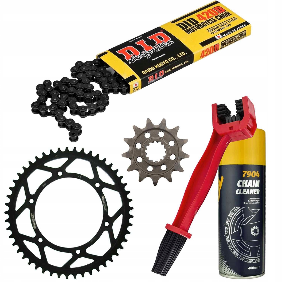 ZDRFEM0556-1131:53.43745 - DERBI SENDA 50 Gilera SMT 50 комплект приводу SPX