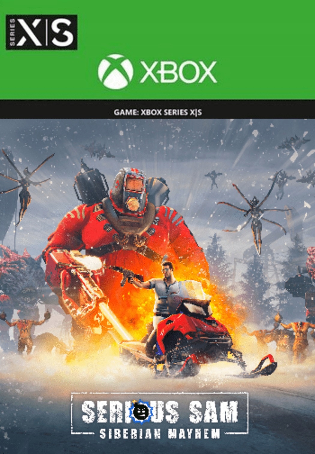 SERIOUS SAM SIBERIAN MAYHEM XBOX SERIES X/S KLUCZ BEZ VPN