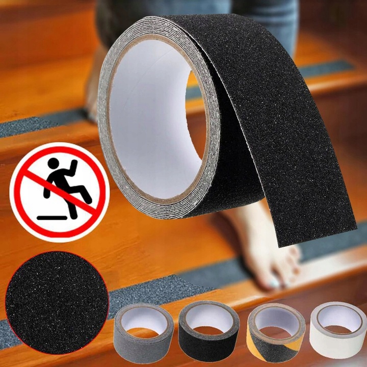 TAŚMA ANTYPOŚLIZGOWA SCHODOWA CZARNA 50mm x 10m Rodzaj taśma