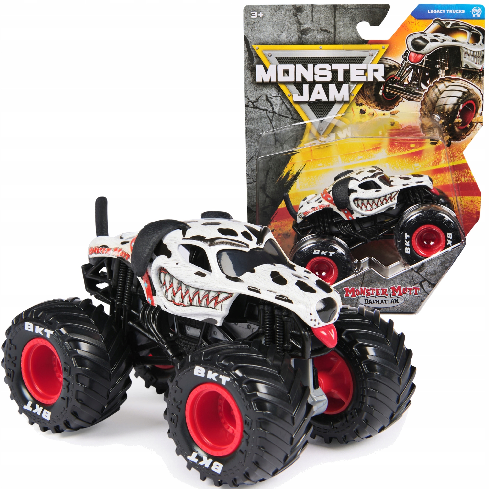 MONSTER JAM CIĘŻARÓWKA POJAZD MONSTER MUTT 1:64