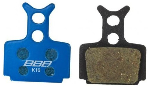 Klocki Okładziny Bbb BBS-67T Formula Cura, R1/RX/RO/T1/C1/Mega Organiczne