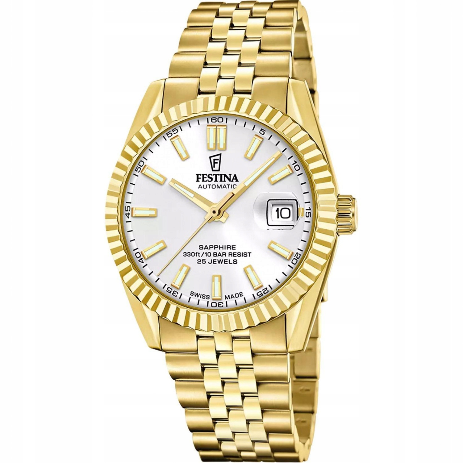 Pánské Hodinky Festina F20092-1 zlaté
