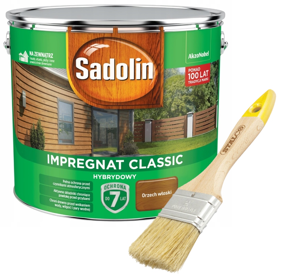 

Sadolin Classic Impregnat 9L Orzech Włoski