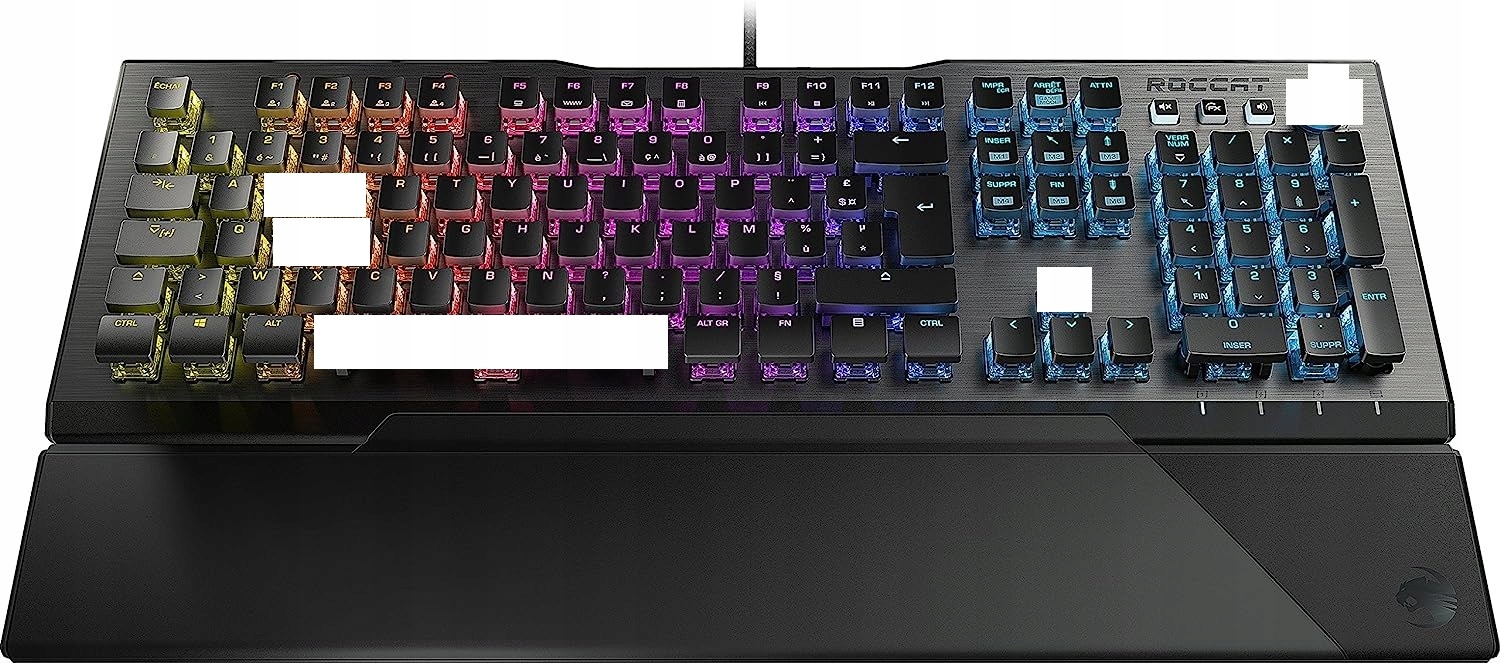 Klawiatura przewodowa mechaniczna Roccat Vulcan 120 AIMO RGB Czarna