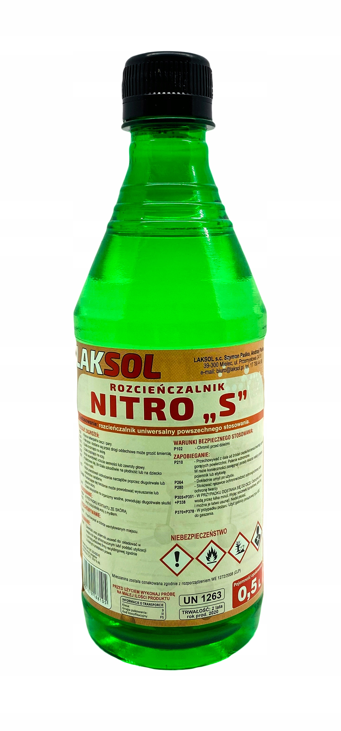 

Rozcieńczalnik Nitro S 500ML