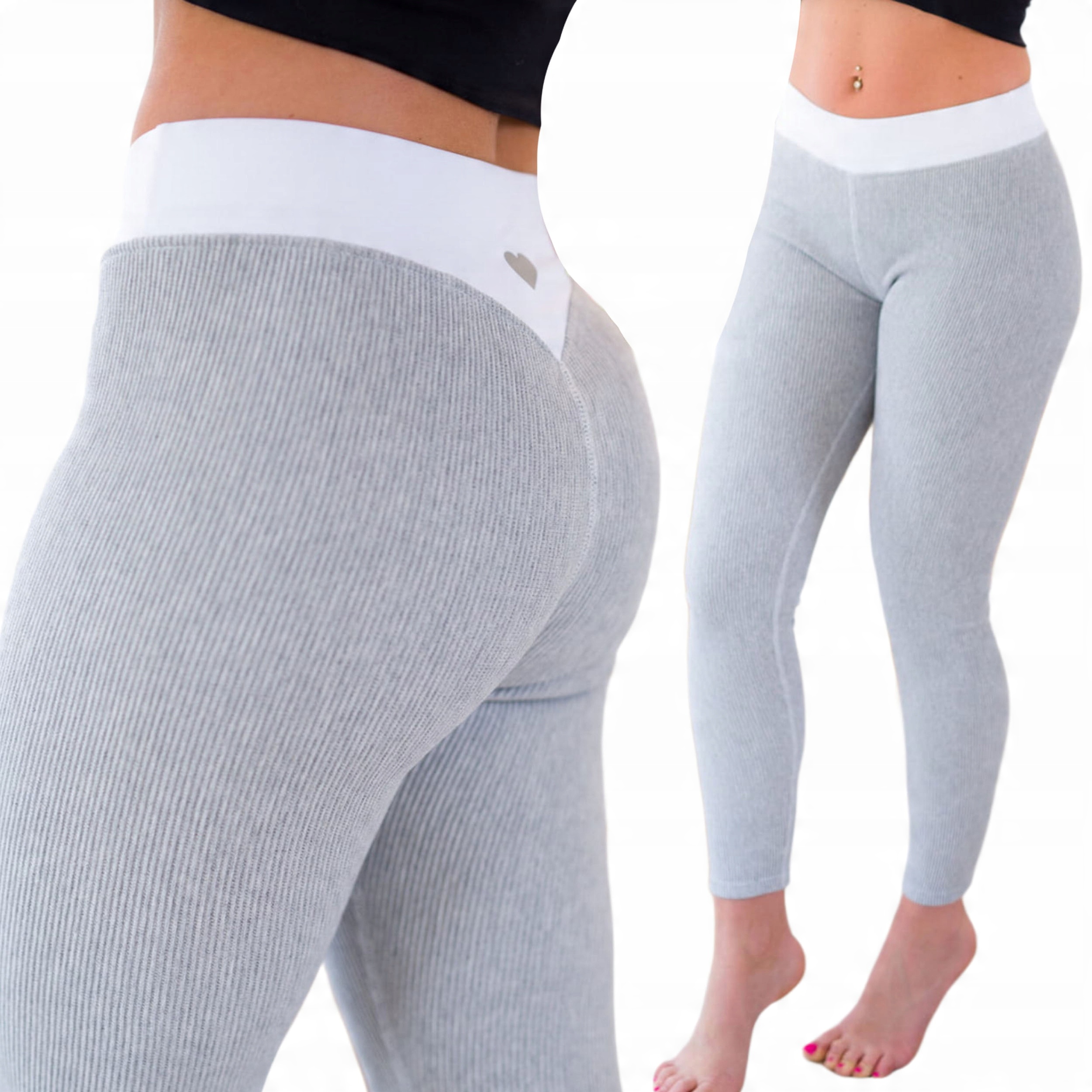 

Wyszczuplające Damskie Legginsy Wysoki Stan Fit M