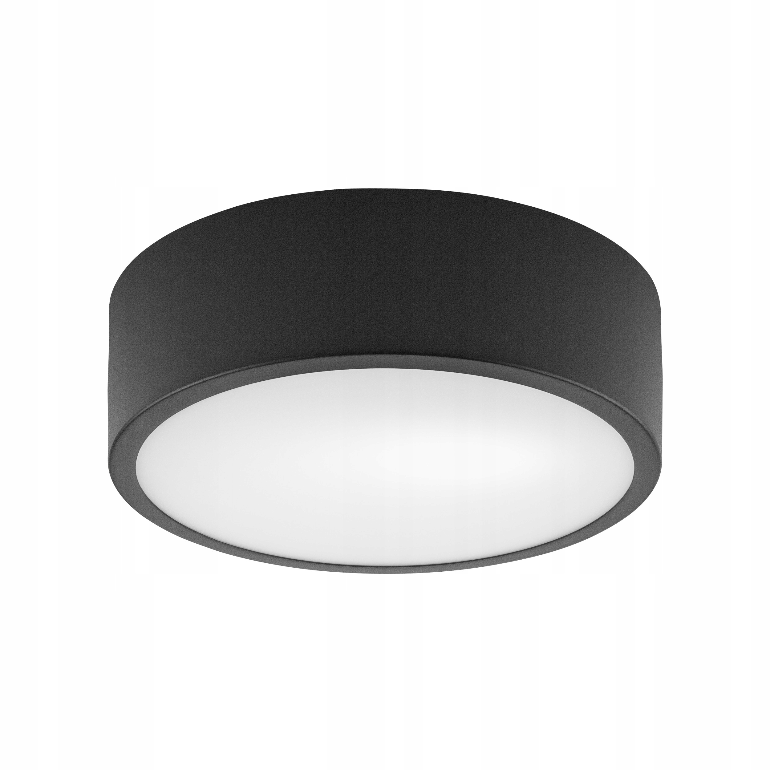 

plafon sufitowy czarny Modern 26 cm okrągły E27