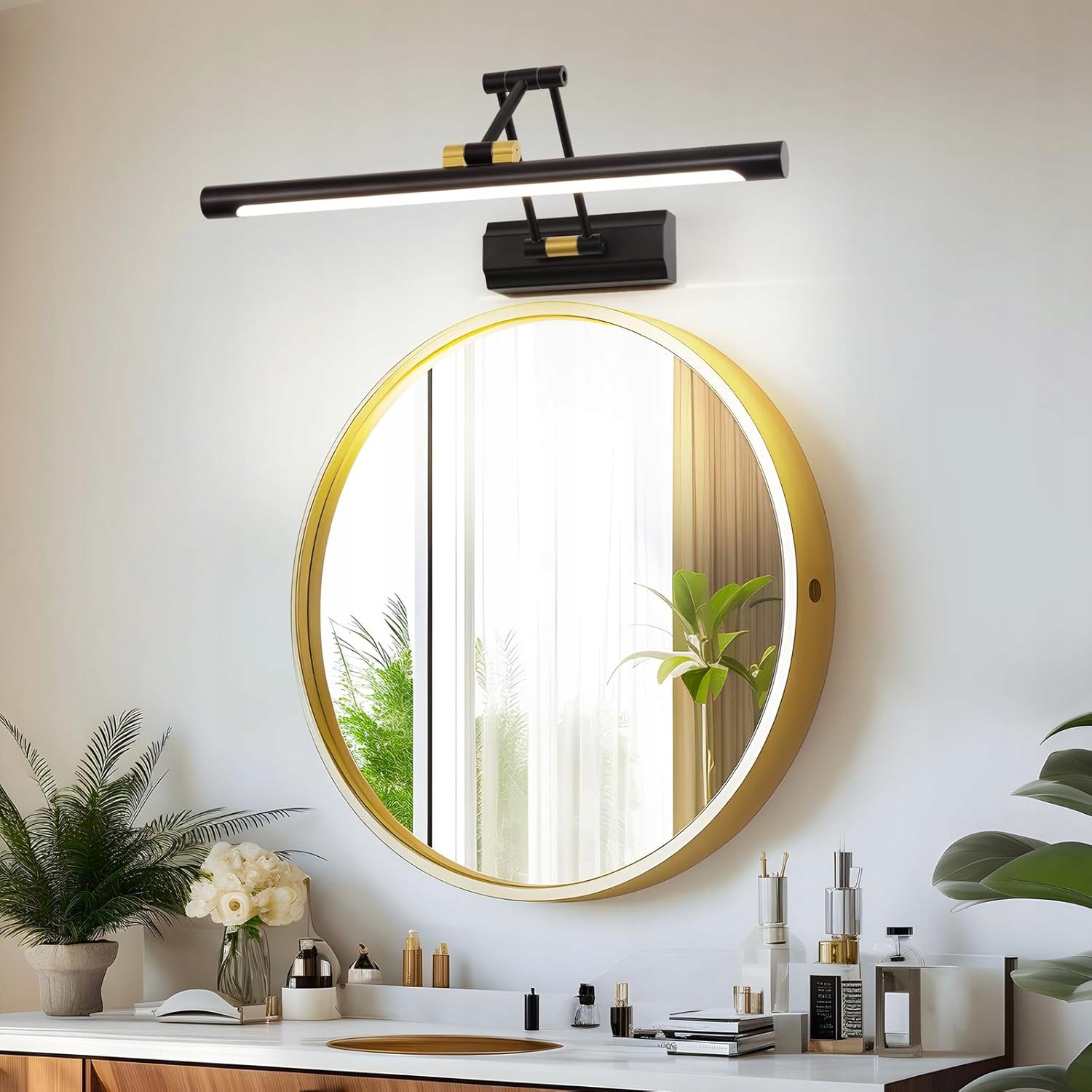 Led koupelnové nástěnné svítidlo Lampa nad zrcadlo 8W 43 cm IP44