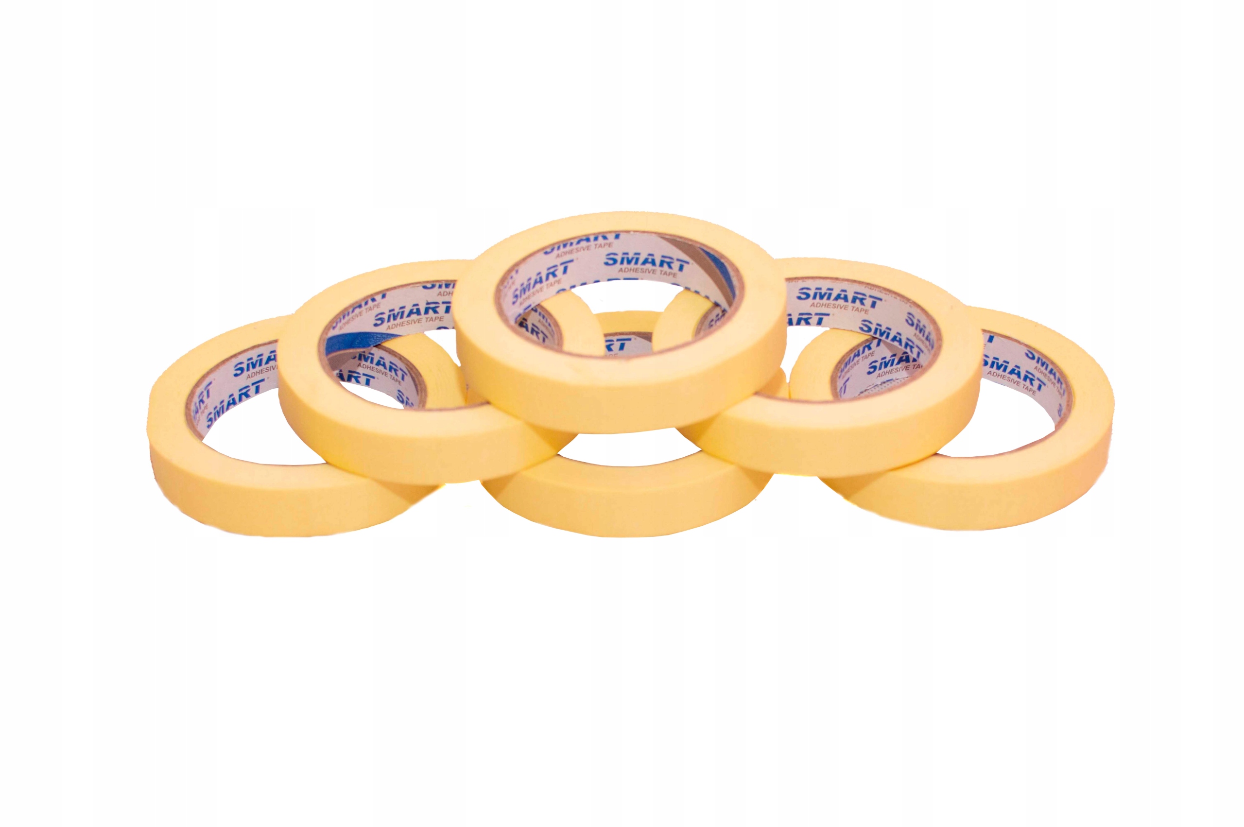 Ochranná papierová lakovacia páska 19 mm x 50 m 80°C žltá 48 kusov