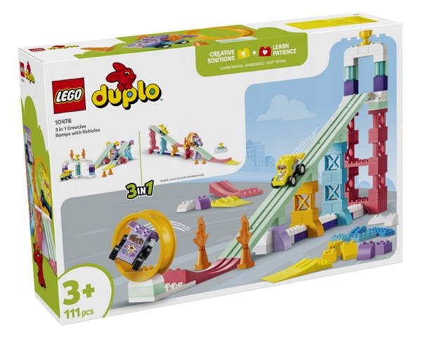 Lego(r) Duplo 10478 Kreativní Rampy 3V1 S Vozidly
