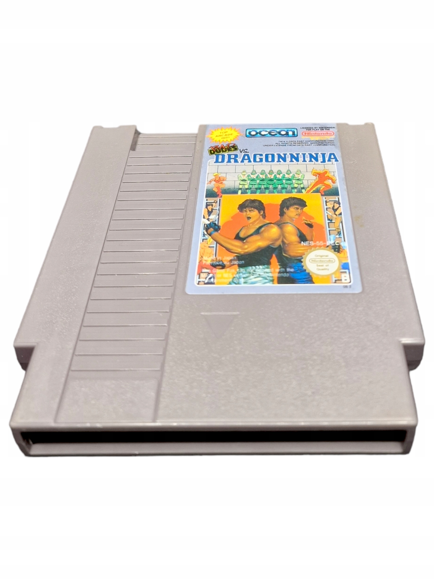 Gra BAD DUDES VS VERSUS DRAGON NINJA Nintendo NES Platforma Nintendo NES