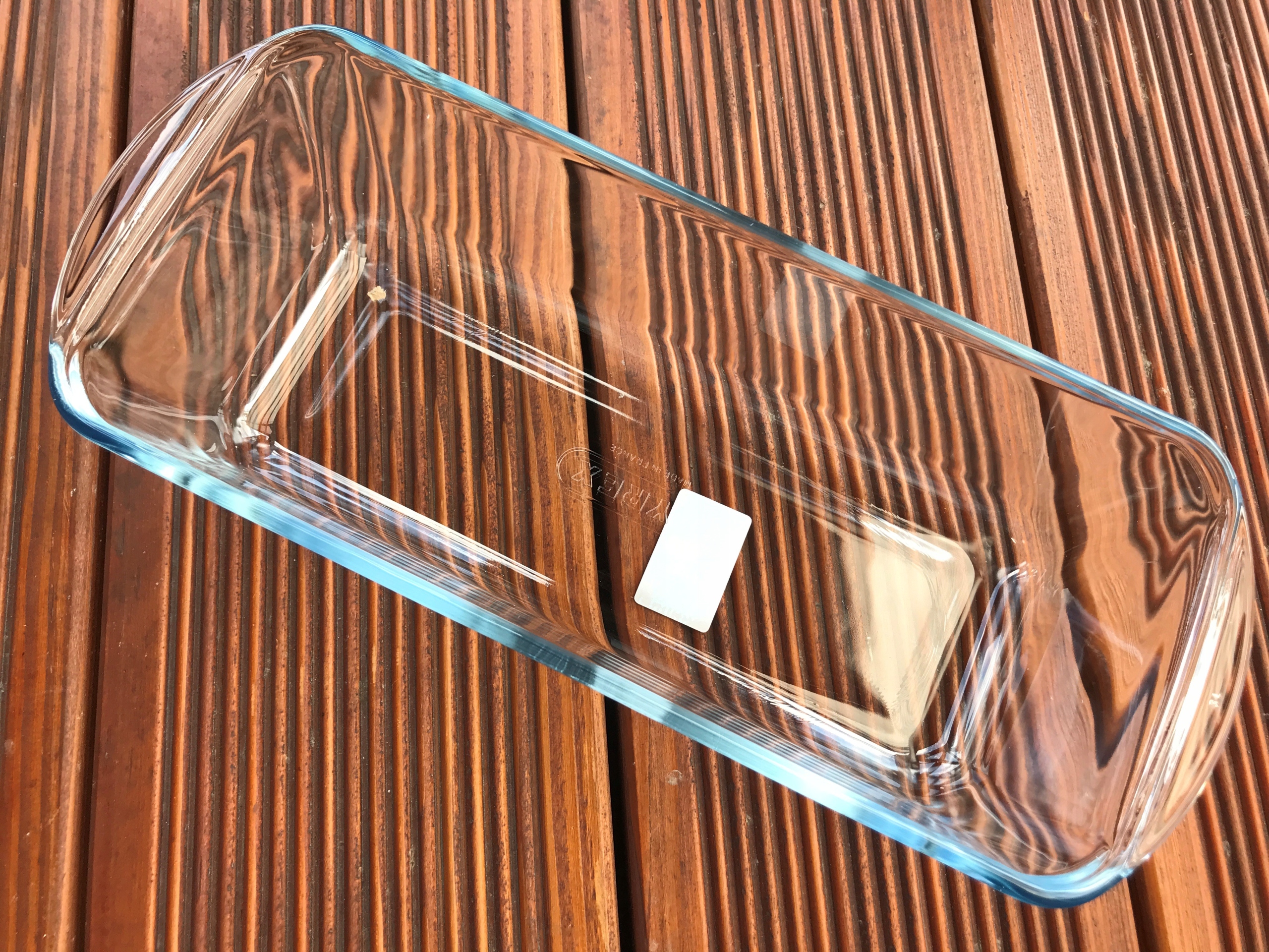 KEKSÓWKA SZKLANA 28x12x7 DO PIECZENIA FORMA BRYTFANNA NACZYNIE ŻAROODPORNE Pojemność 1.5 l