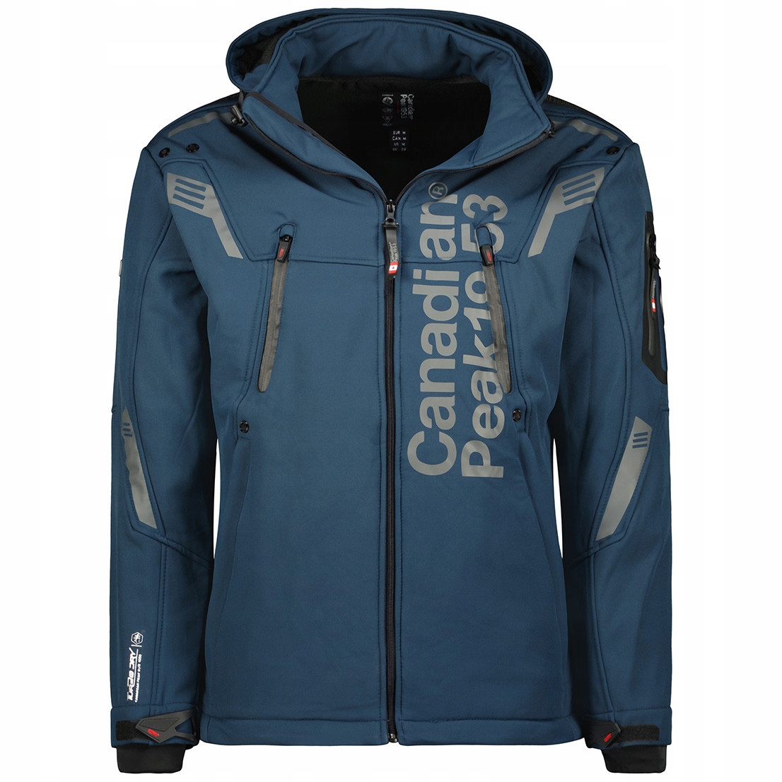 Canadian Peak bunda pánská Talenteak softshell XXL tmavě modrá