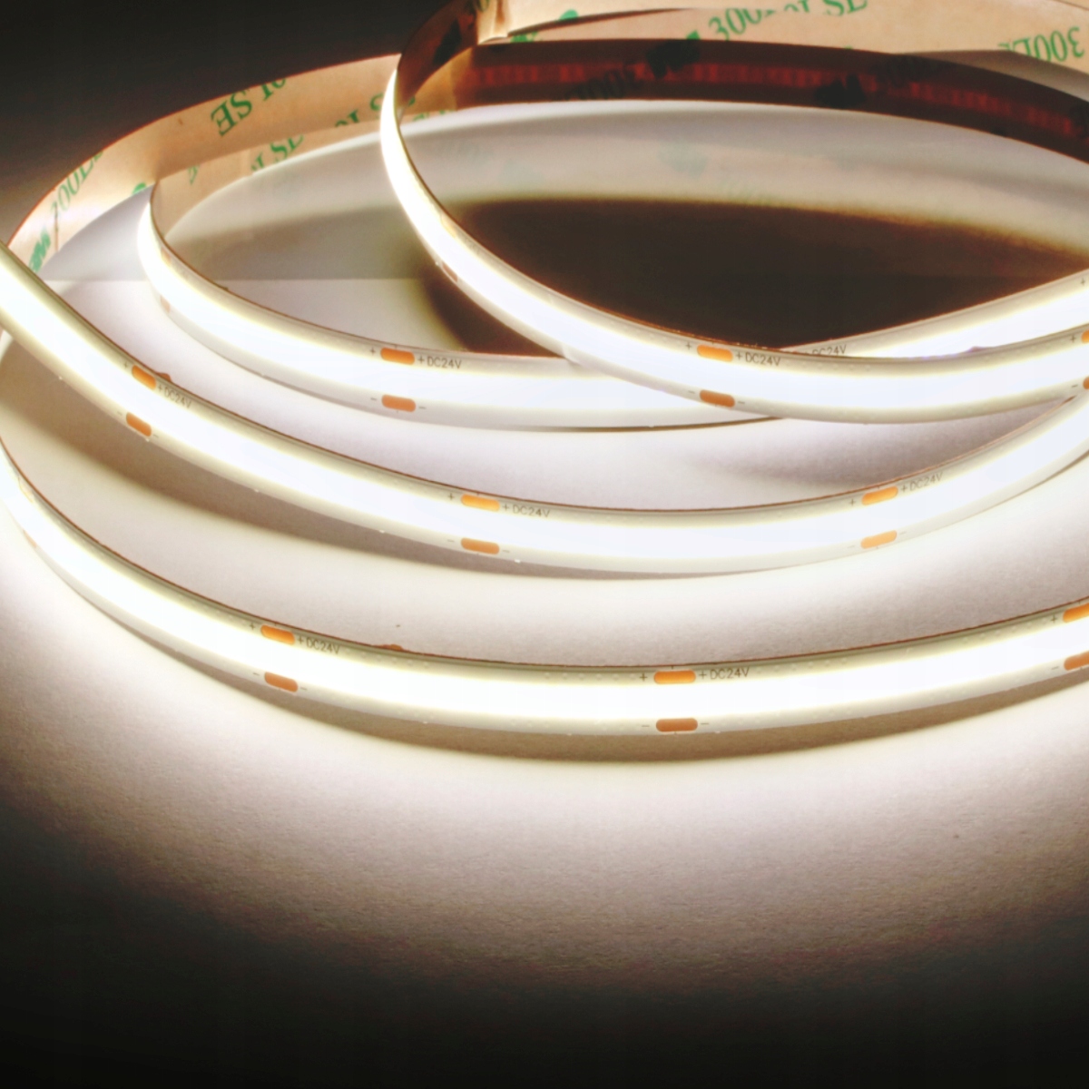 TAŚMA COB 320LED/m 6W/m 4000K NEUTRALNA IP20 24V/DC / ROLKA 5 METRÓW Marka inna