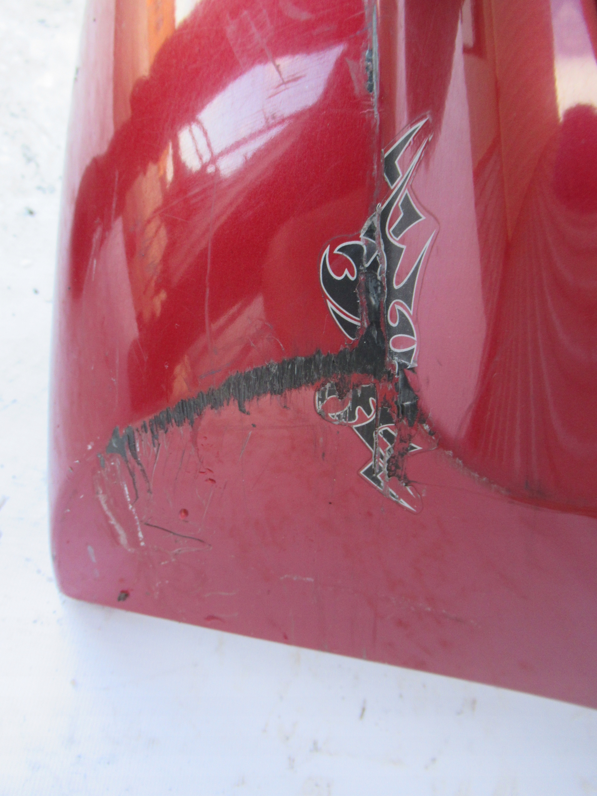 bumper rear part rear PEUGEOT 207 HB