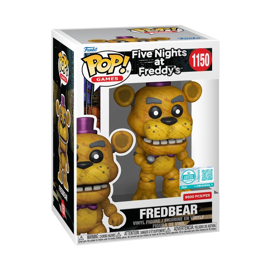 Funko Pop! [five Nights At Freddys] Fredbear Le 9500 #1150