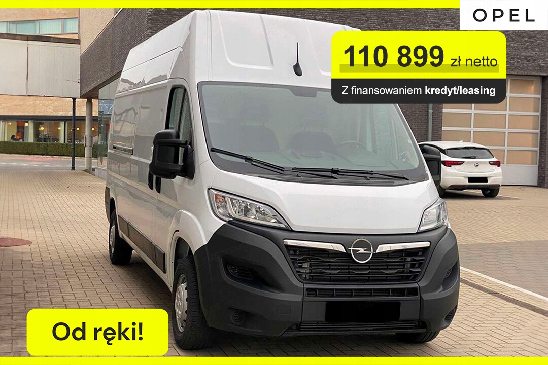 Opel Movano L3H3 2.2 140KM Kamera !! Ekran 7&quot; !! Alarm !!