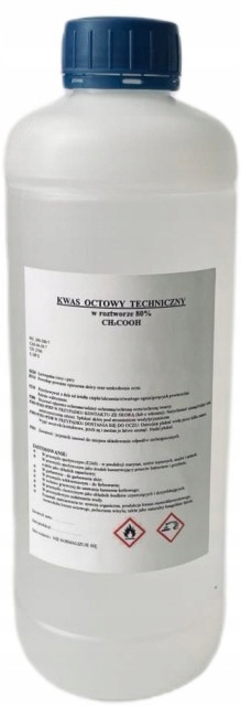 Kwas octowy 80 % 1L