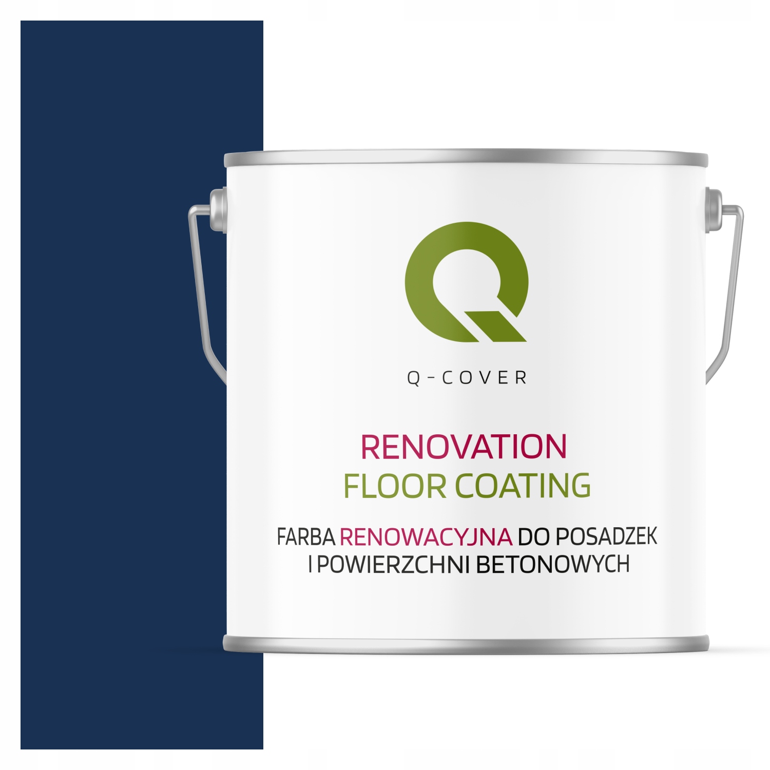 Farba Na Renováciu Betónových Podláh Modrá Kobaltová Ral 5013 Polomatná 5 L