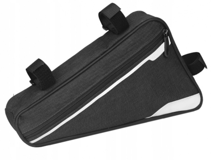 SAKWA SASZETKA ROWEROWA TRÓJKĄTNA TORBA POD RAMĘ NA ROWER Wysokość 20 cm