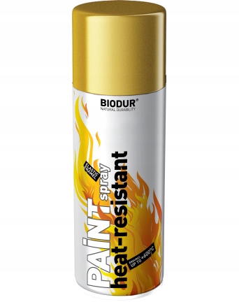 

Spray farba Na Wysokie Temperatury Biodur Złoty