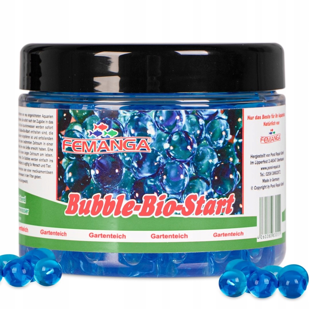 Femanga Bubble Bio Start Gartenteich 500 ml – bakterie do jezírka