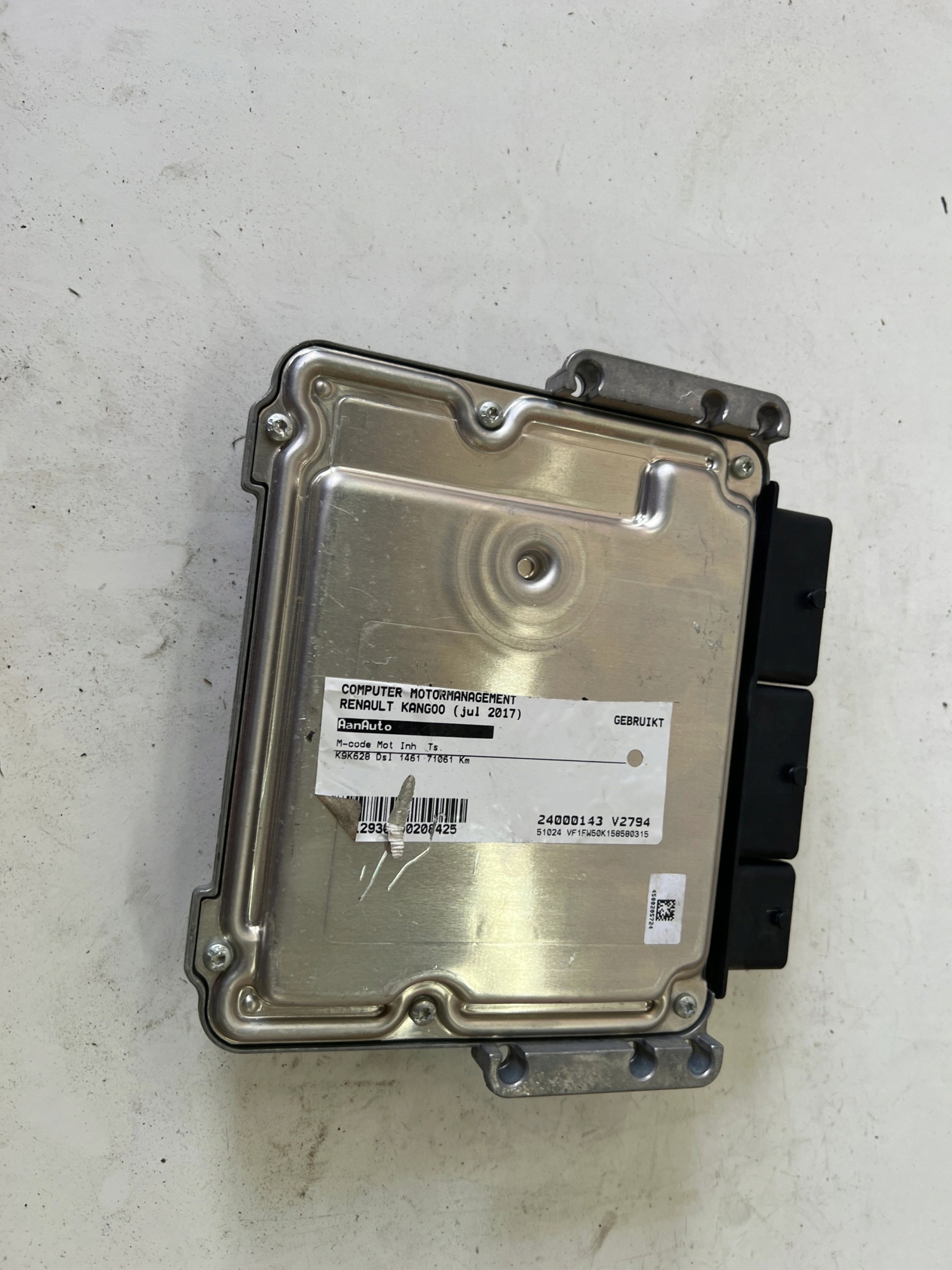 RENAULT KANGOO 1.5 DCI 0281032885 237106319R 237107921R computer Originale