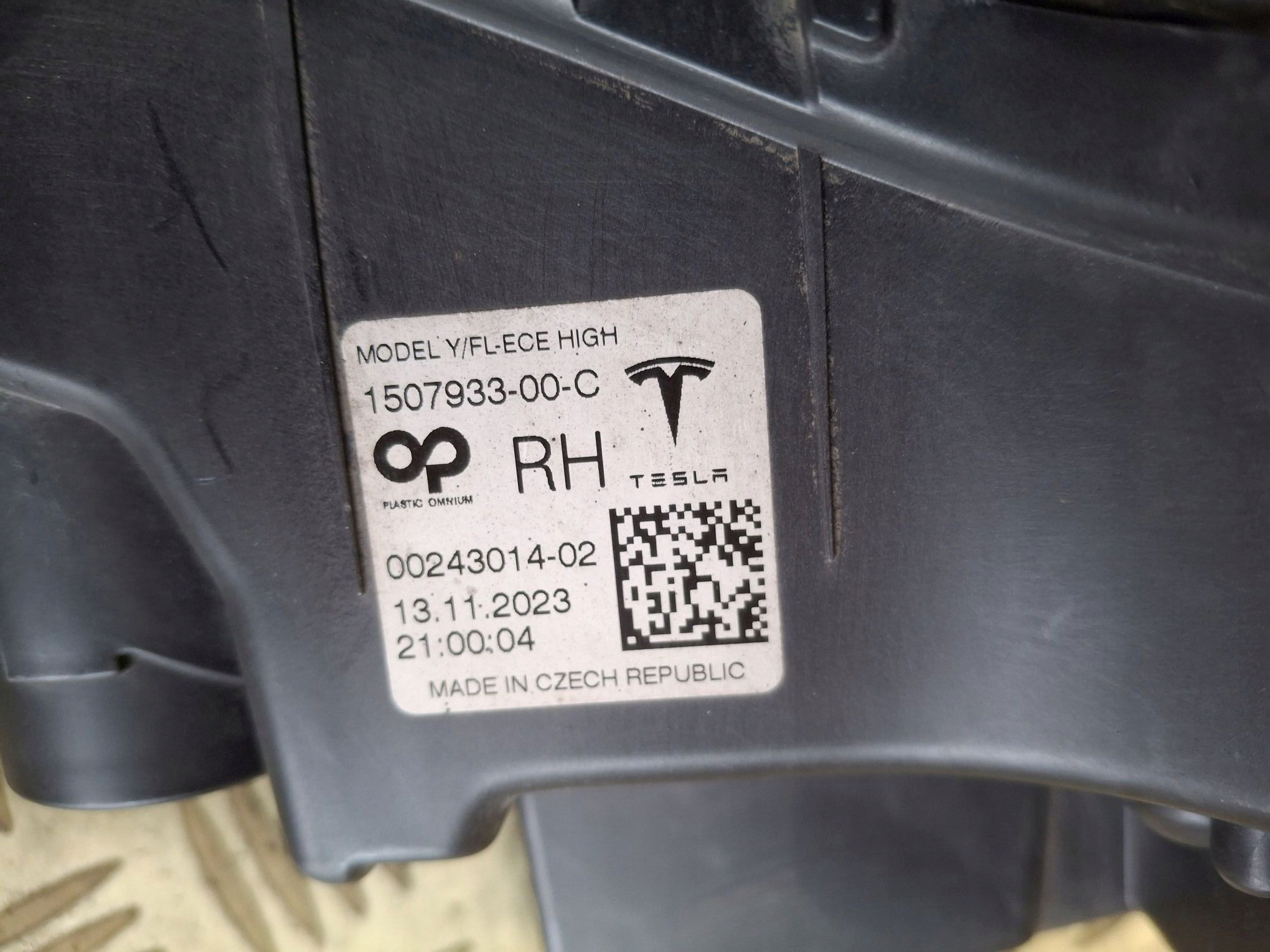 light right DO running daytime DRL TESLA MODEL 3 TESLA Y 2020R->